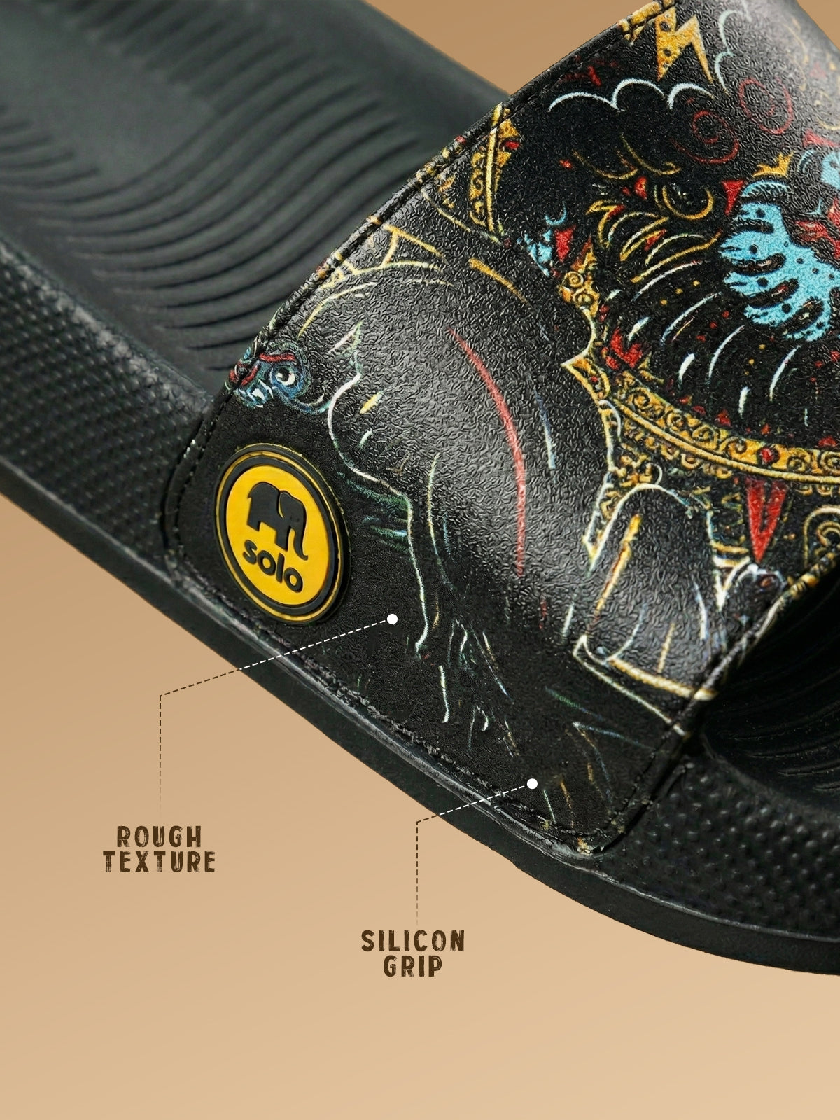 Sola Dark Knight Ghost Edition Men Slide