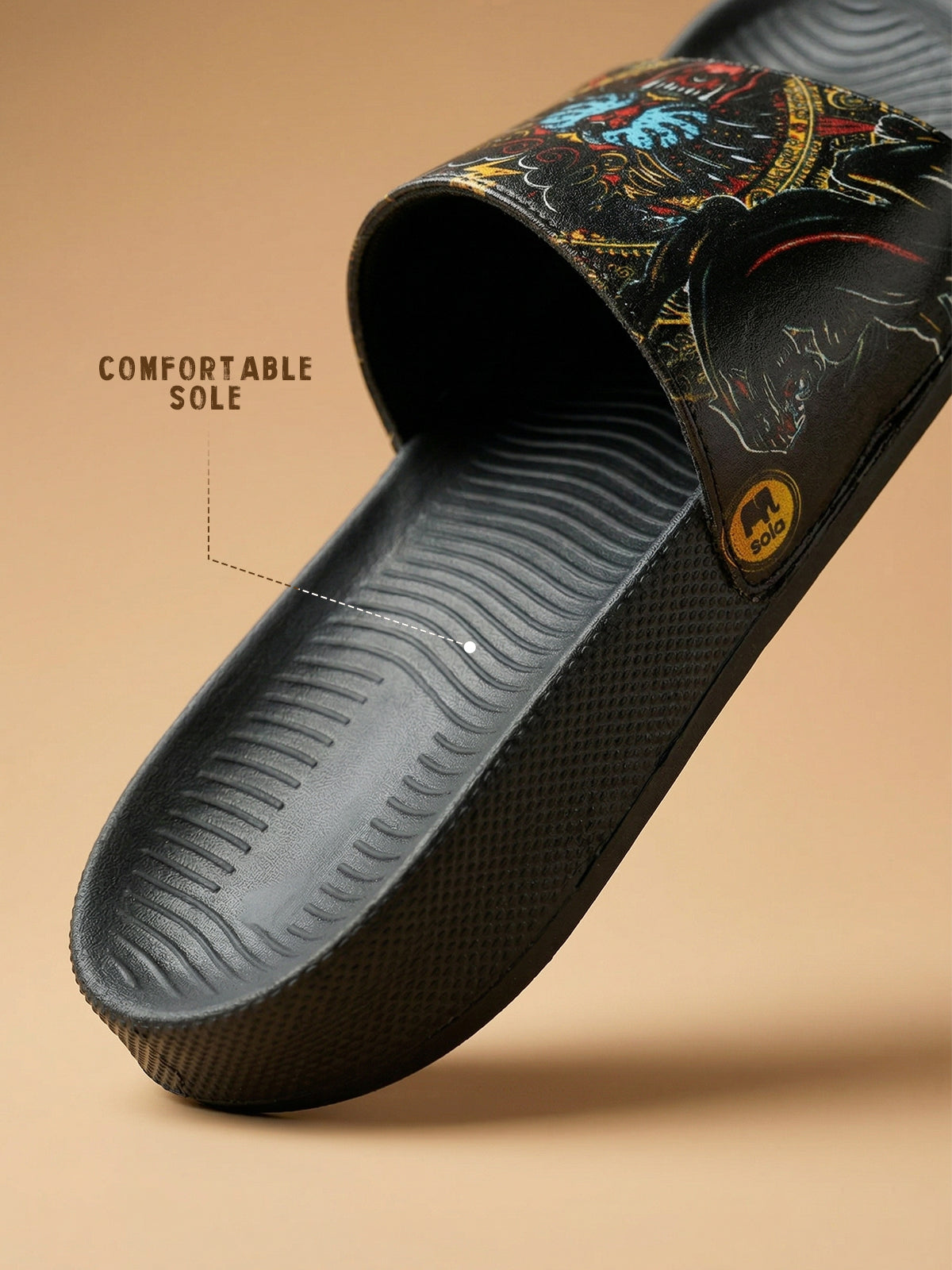 Sola Dark Knight Ghost Edition Men Slide