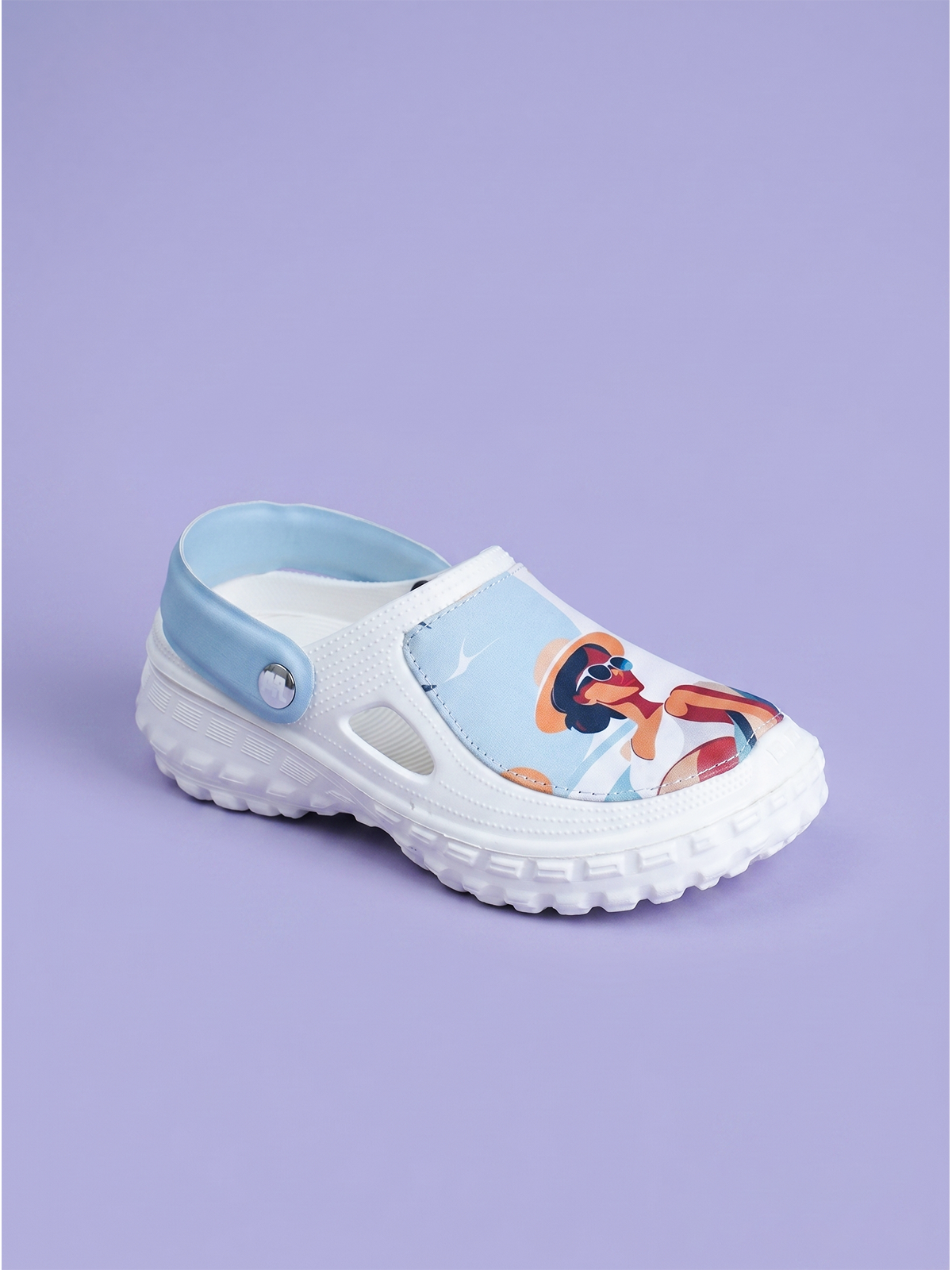 SOLA Summer Chill Cartoon Clogs for Women