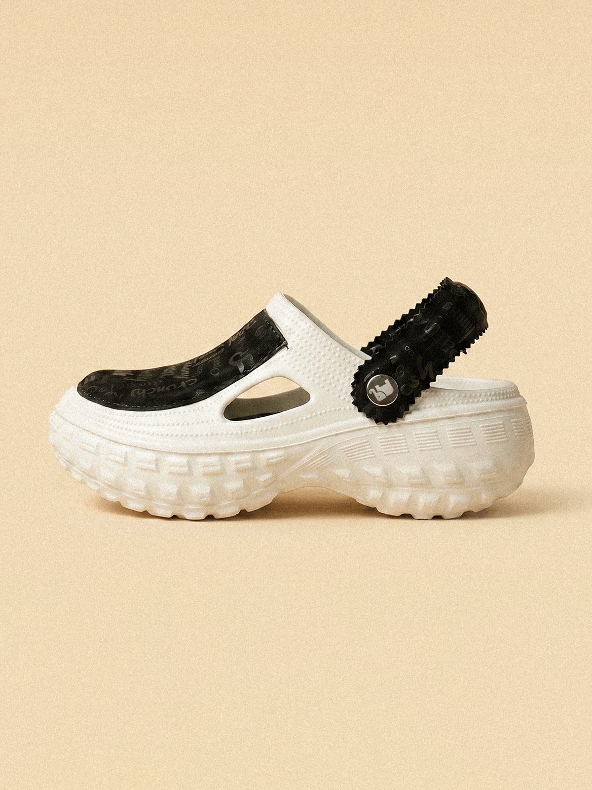 Sola Velvet Script Women Clogs