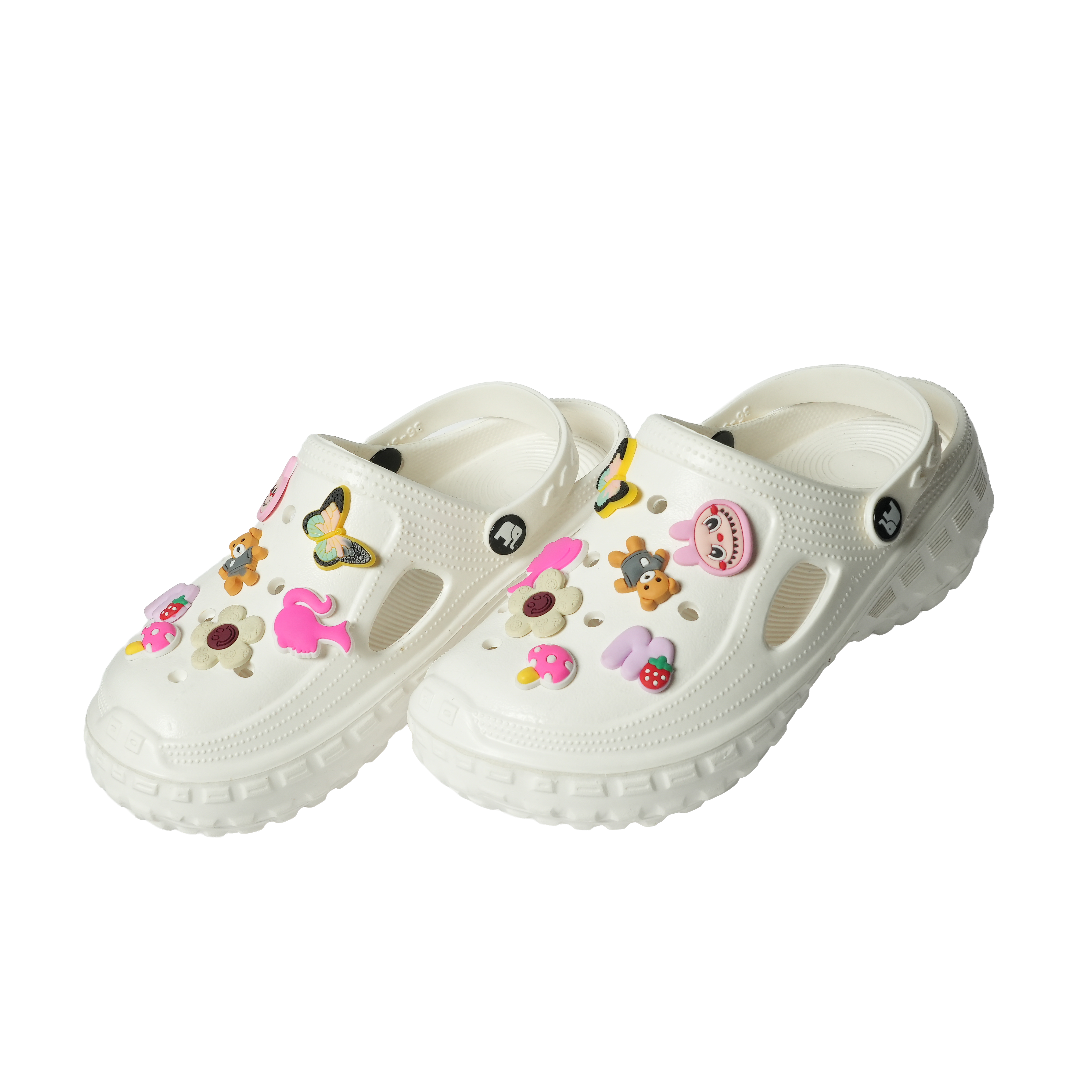 SOLA Cute Cartoon Charm Clogs for Women – Lightweight & Easy to Clean