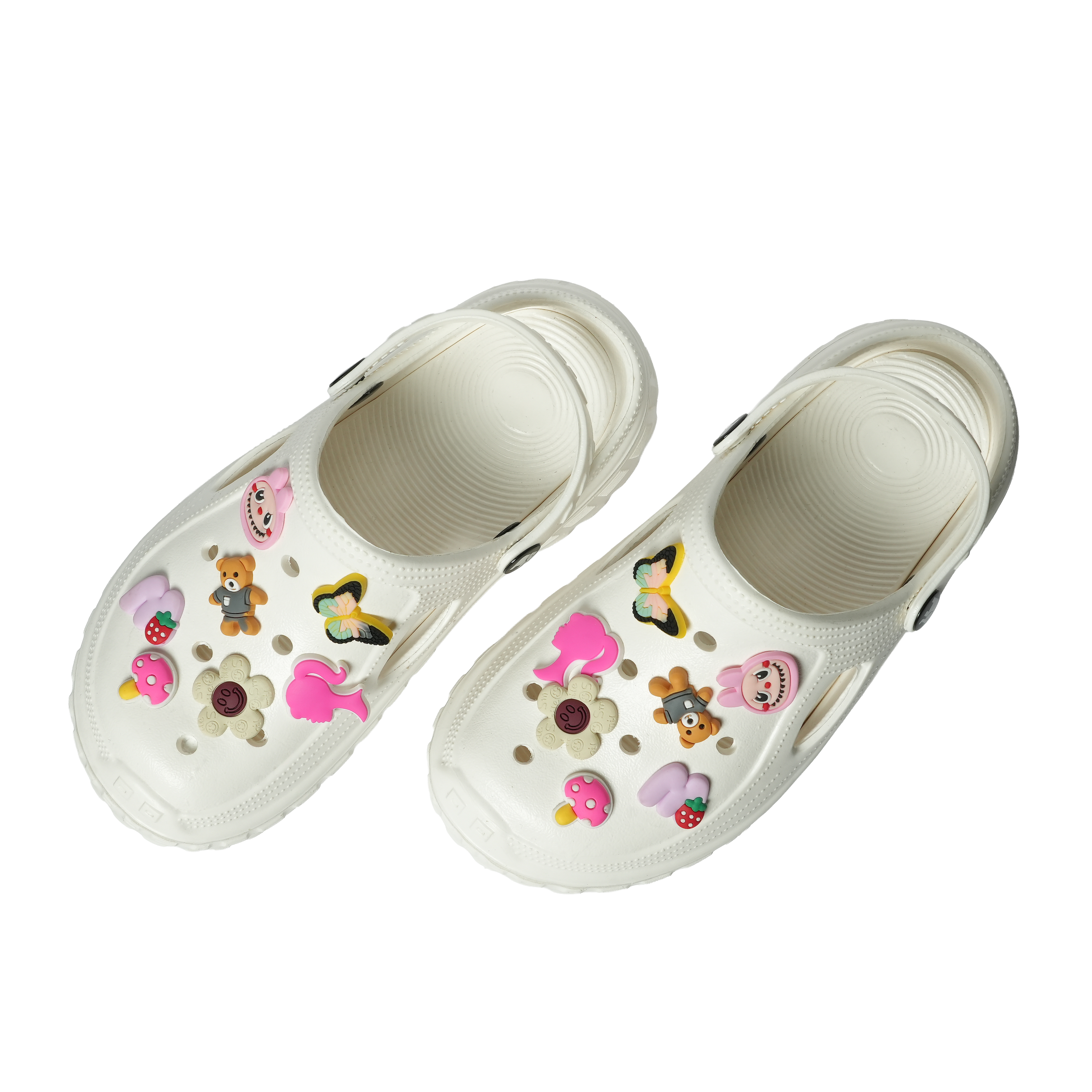 SOLA Cute Cartoon Charm Clogs for Women – Lightweight & Easy to Clean