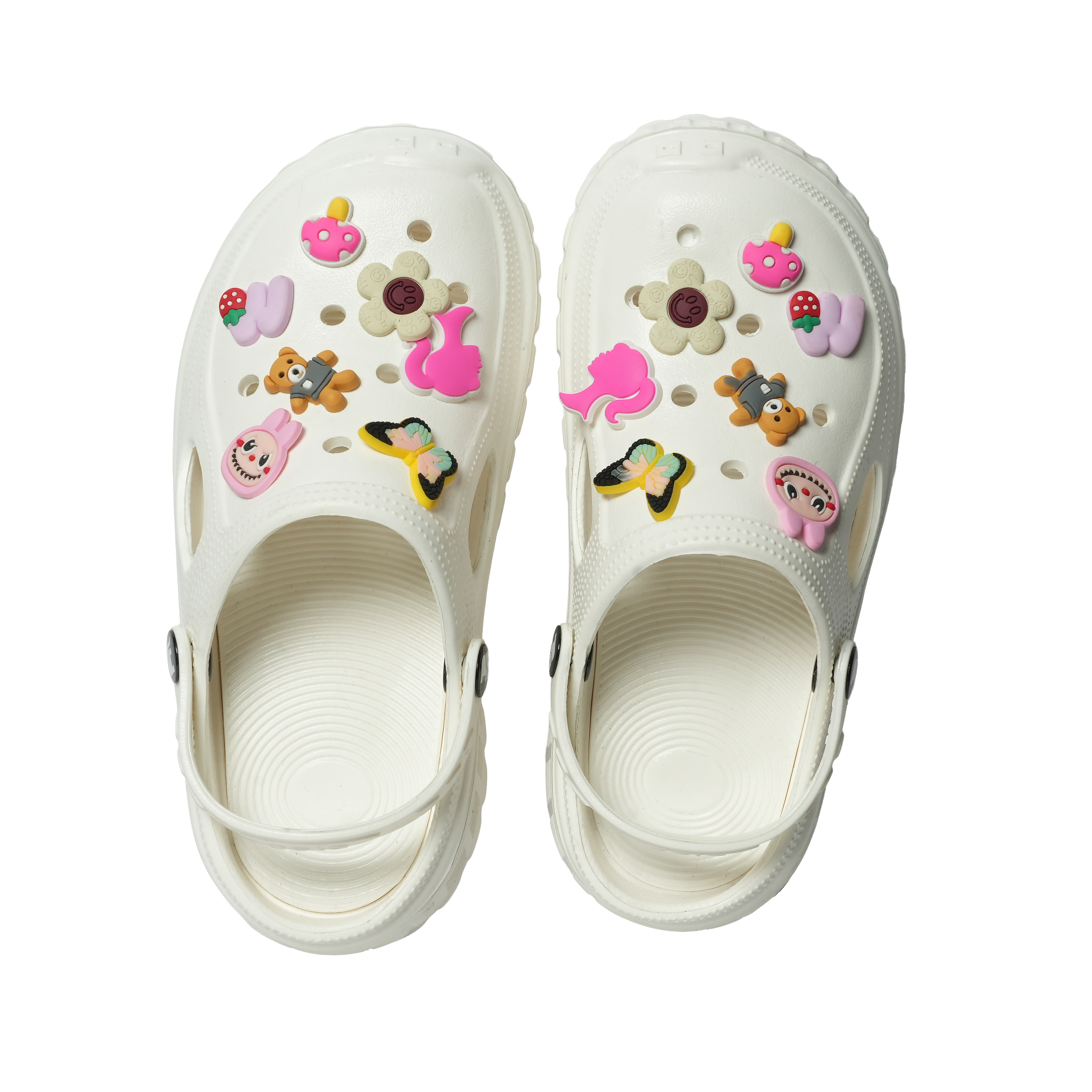 SOLA Cute Cartoon Charm Clogs for Women – Lightweight & Easy to Clean