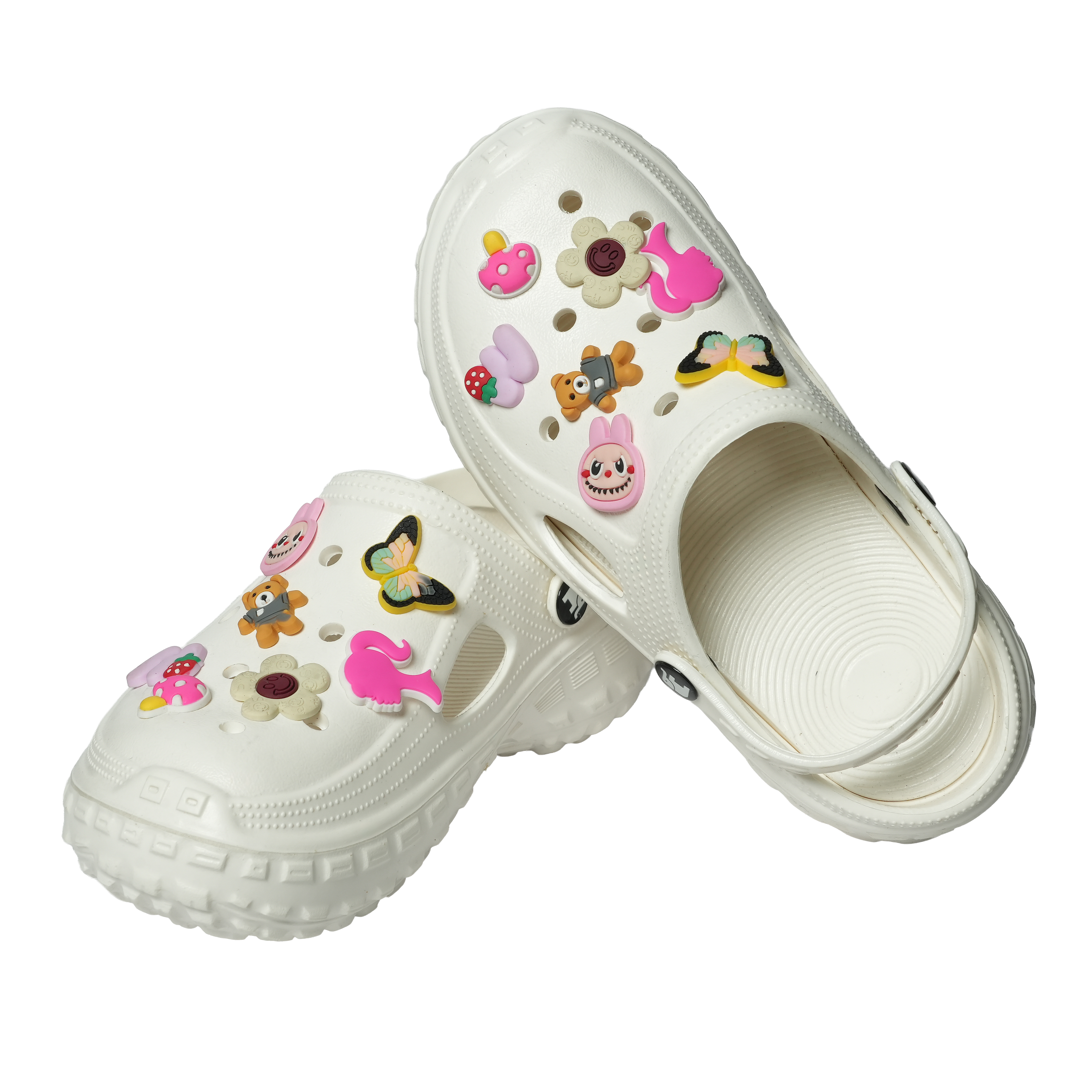 SOLA Cute Cartoon Charm Clogs for Women – Lightweight & Easy to Clean