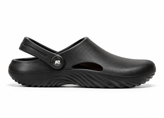 Veyron Mens Clogs Black