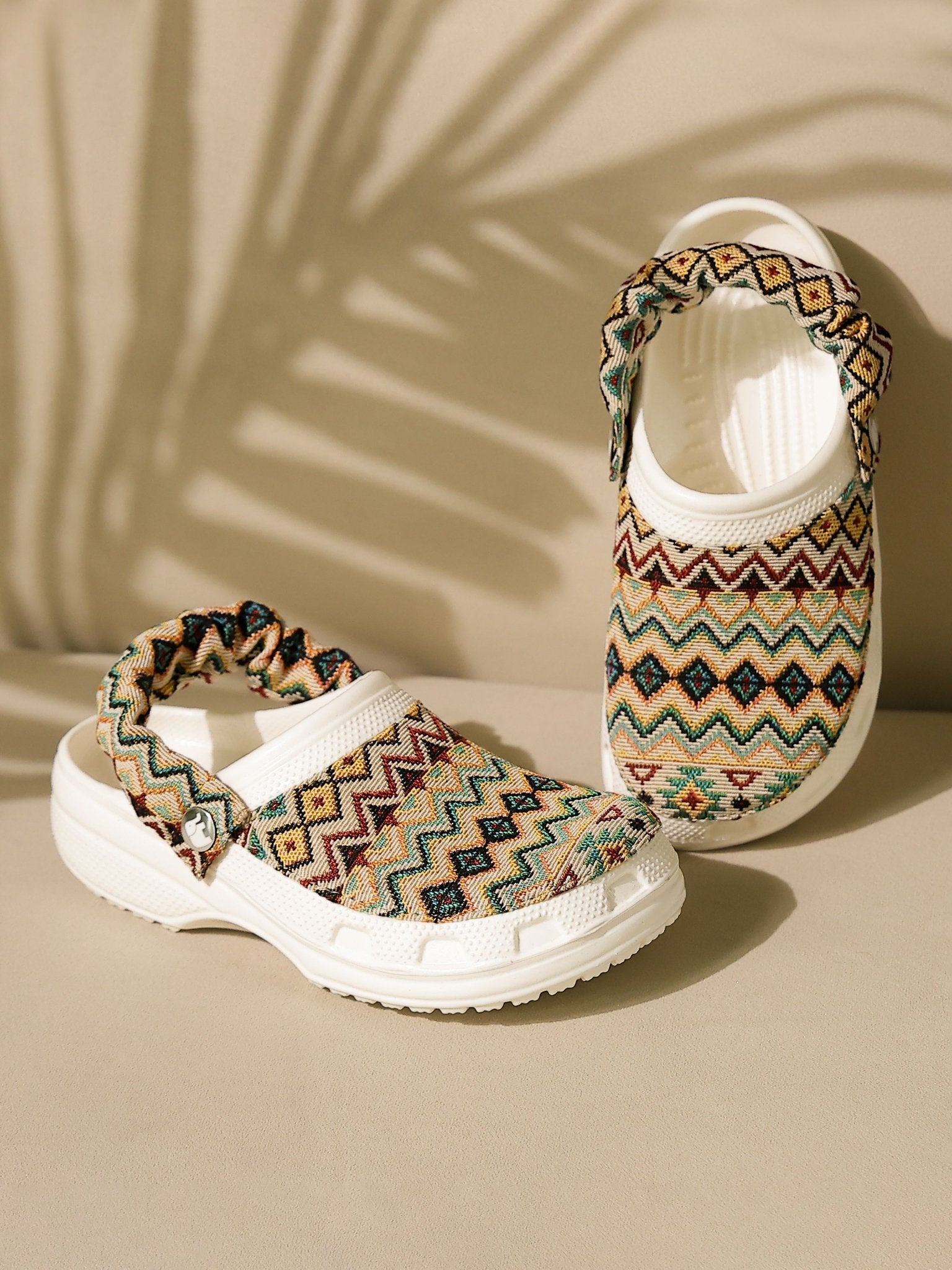 Banjaran Women clogs - Solaworld.in
