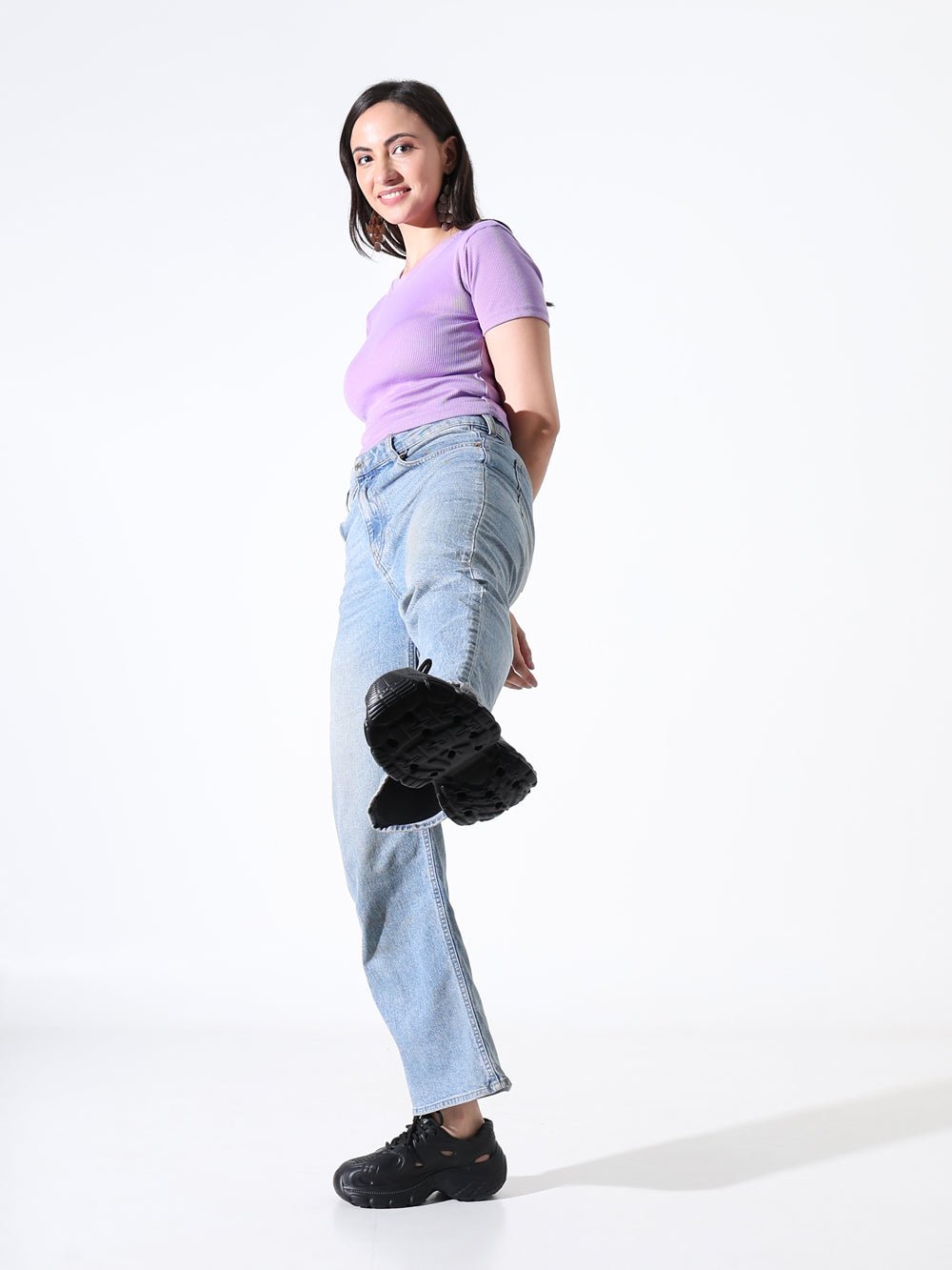 BLACKOUT Mocha Melt Women Clogs - Solaworld.in