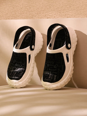 Darjeeling Women Clogs Black