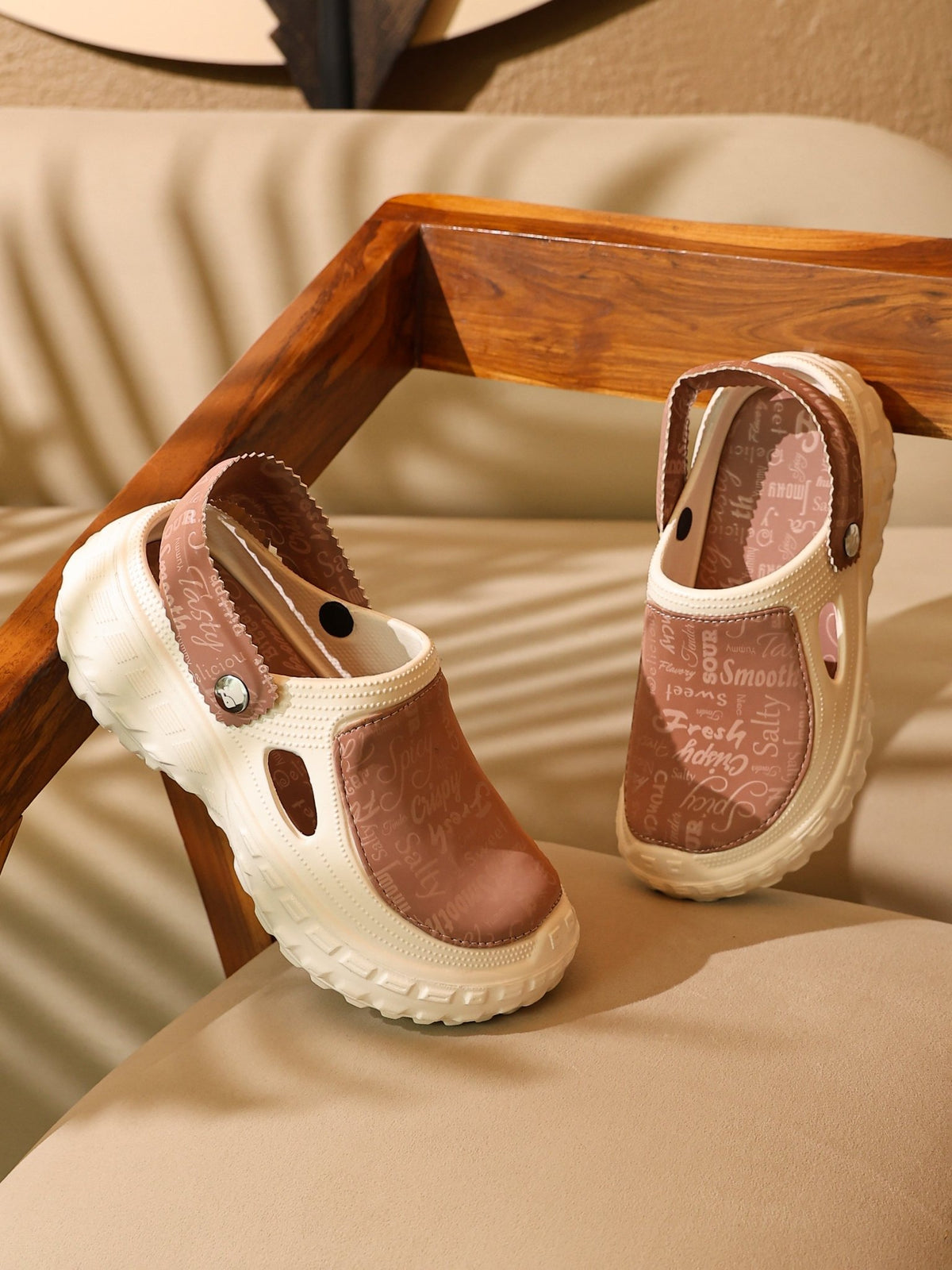 Darjeeling Women Clogs Dusty Rose - Solaworld.in