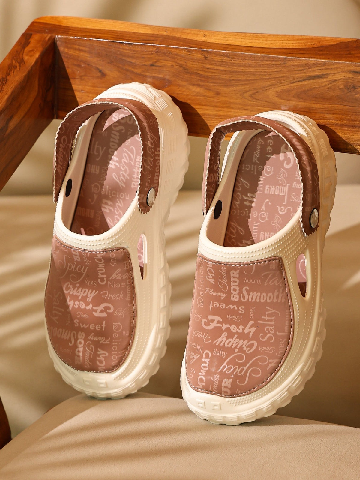 Darjeeling Women Clogs Dusty Rose - Solaworld.in