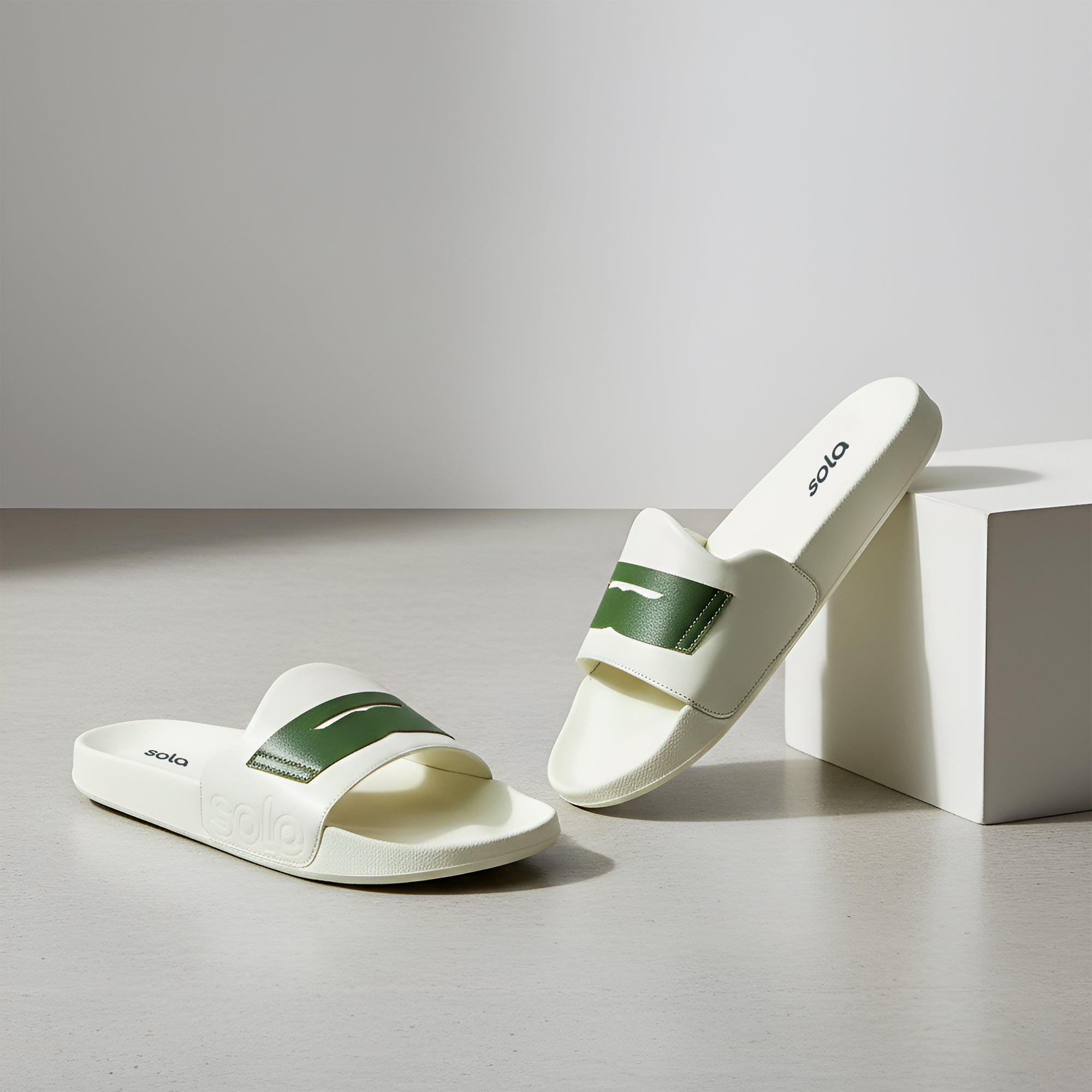 SOLA Men’s Printed Comfort Slides – Lightweight EVA Slippers for Daily Wear