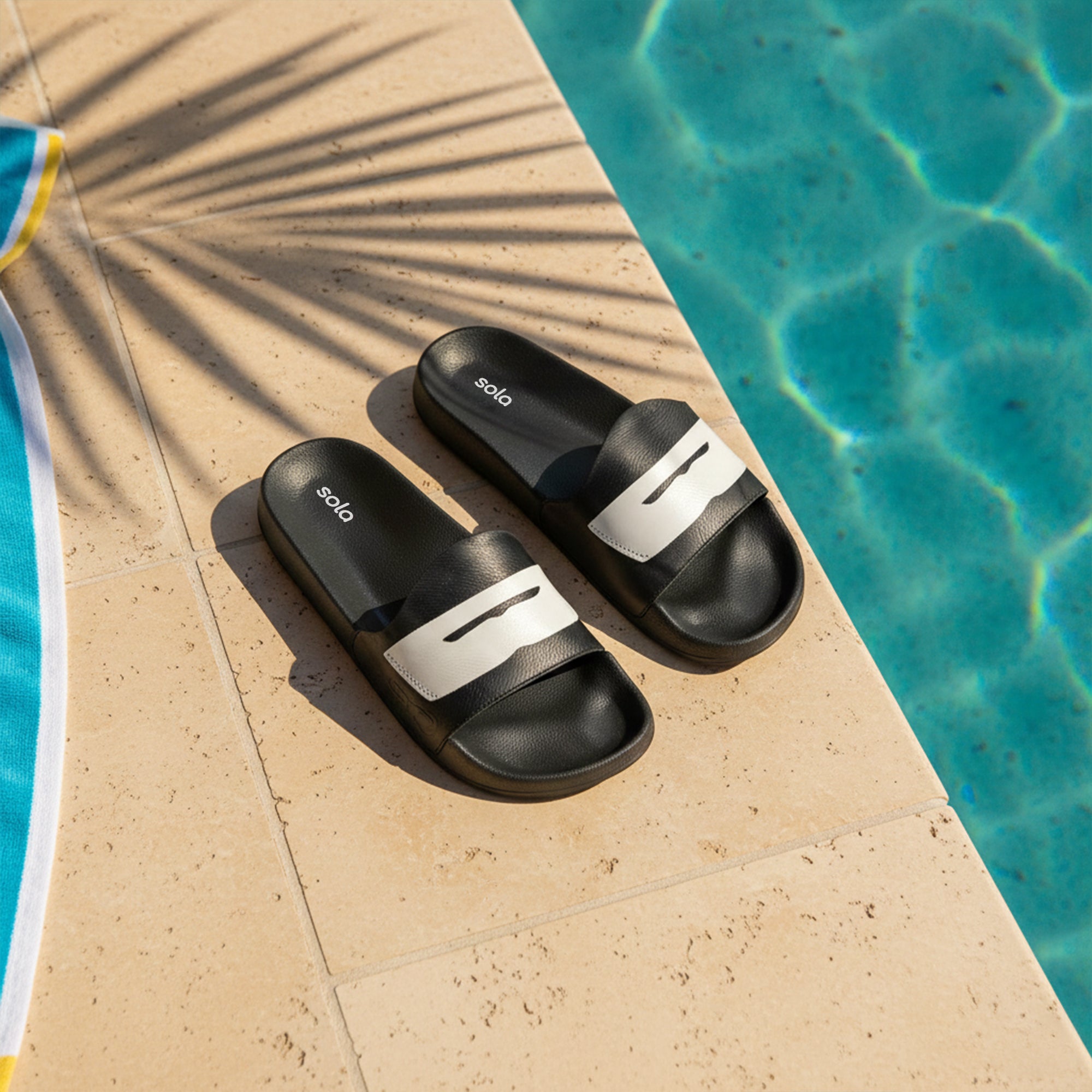 SOLA Men’s Printed Comfort Slides – Lightweight EVA Slippers for Daily Wear