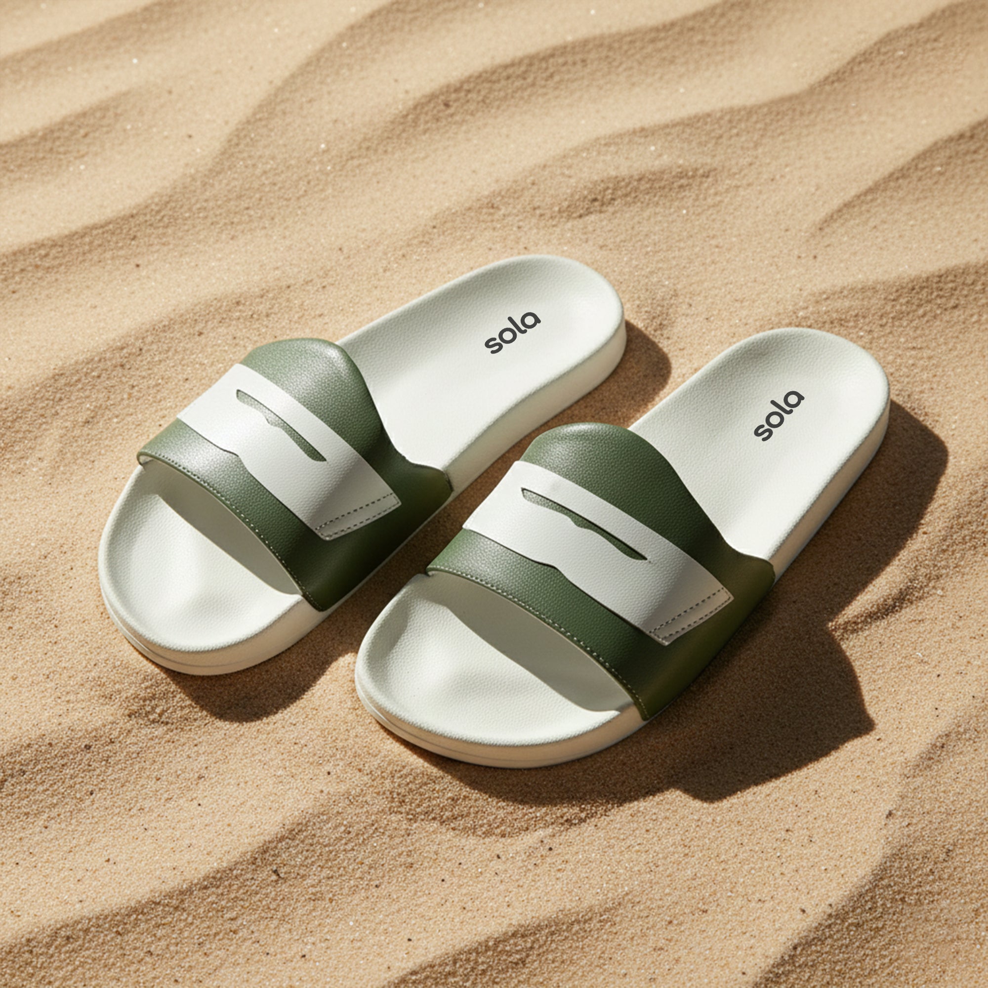 SOLA Men’s Printed Comfort Slides – Lightweight EVA Slippers for Daily Wear