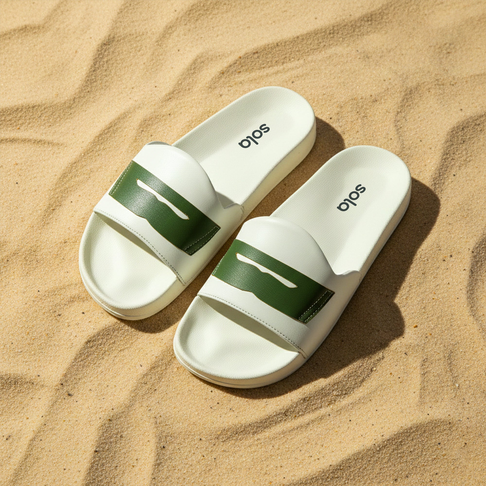 SOLA Men’s Printed Comfort Slides – Lightweight EVA Slippers for Daily Wear