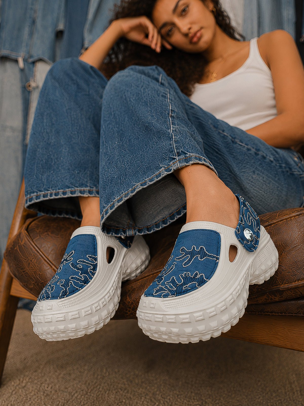 Love for Denim | Women Clogs - Solaworld.in