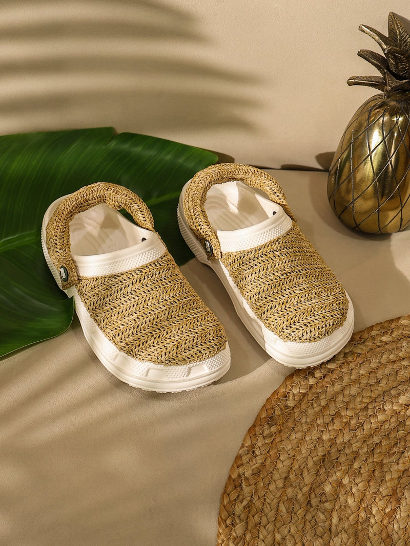 Raffia Women’s Clogs - Solaworld.in