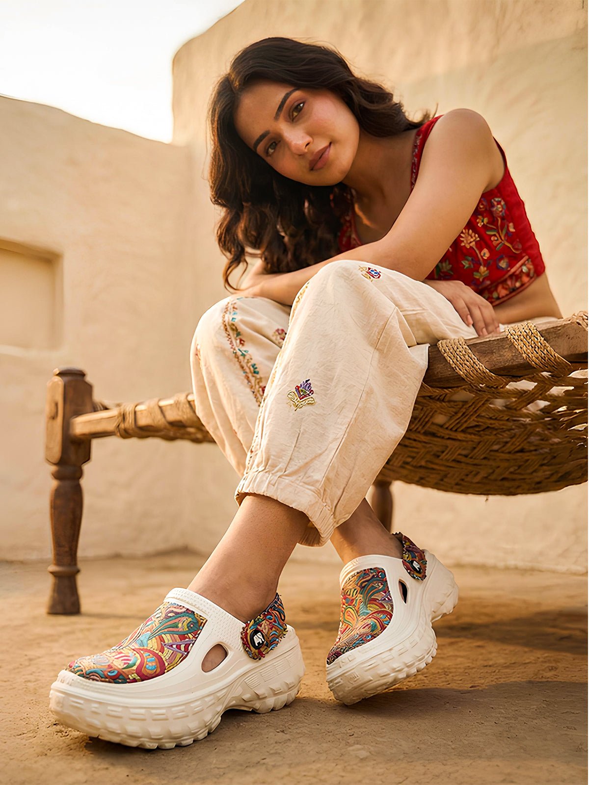 Rajwada Women Clogs - Solaworld.in