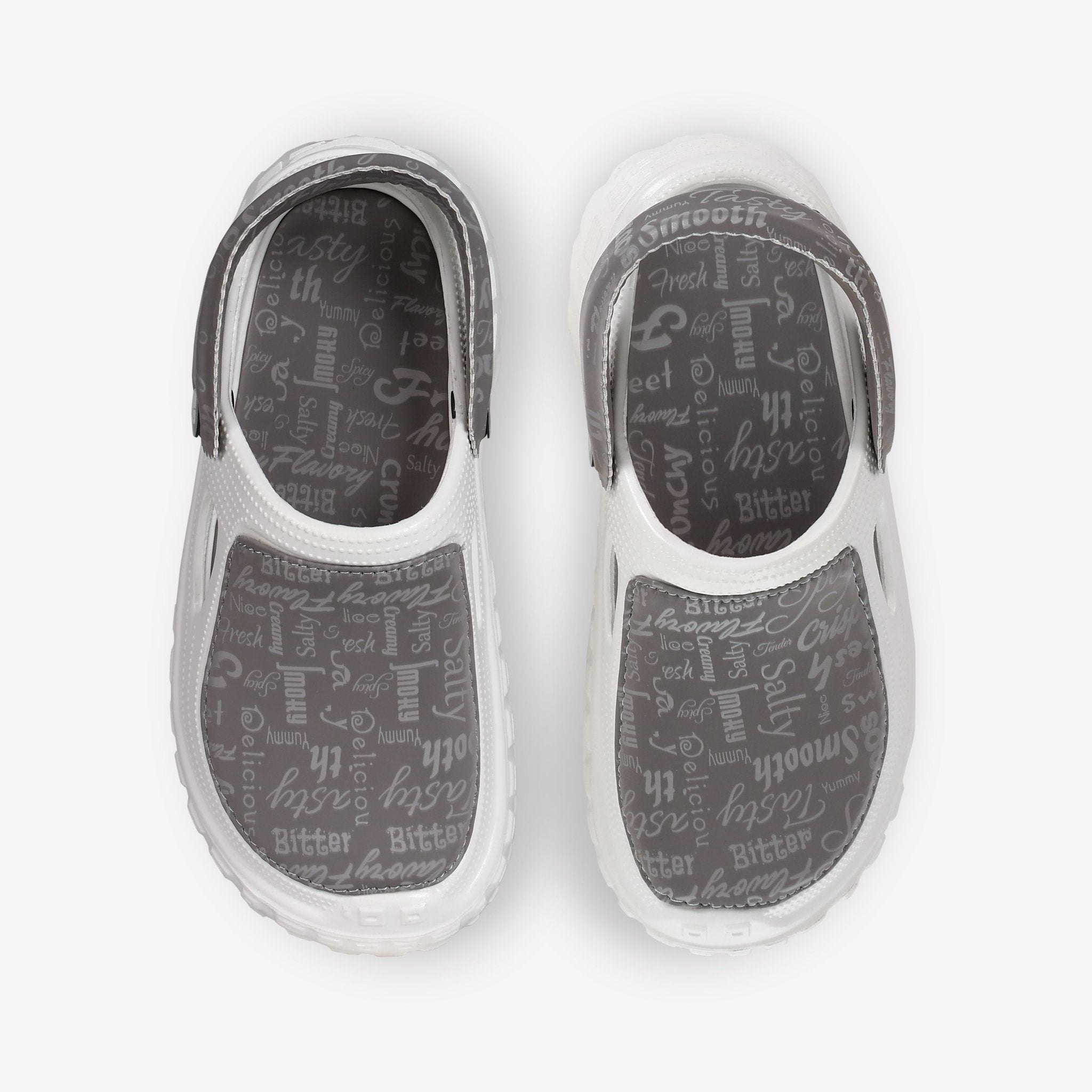 Sola Velvet Script Women Clogs - Solaworld.in