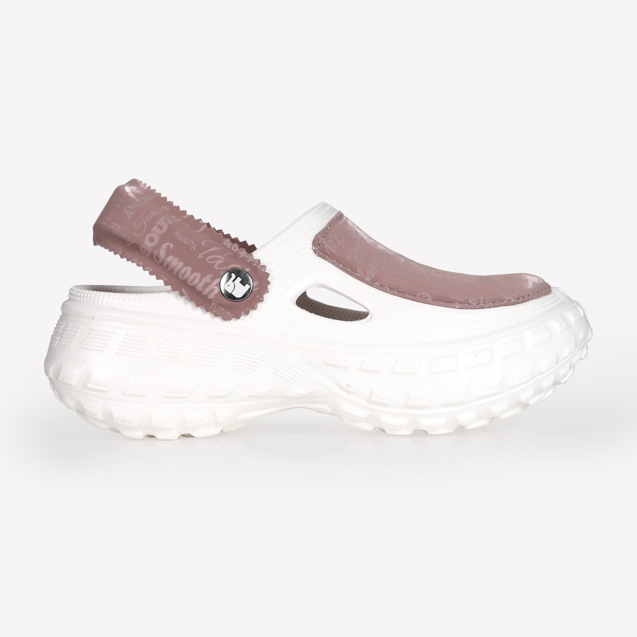 Sola Velvet Script Women Clogs - Solaworld.in
